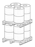 SEMAC - bancale 110x110x200