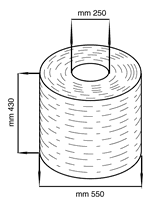 SEMAC - reels of twisted paper yarn